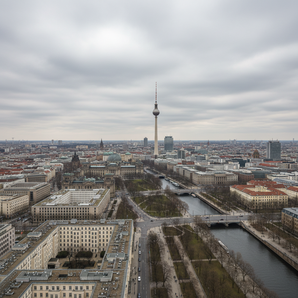 Berlin genießt heute strahlenden Sonnenschein und angenehme 24°C
