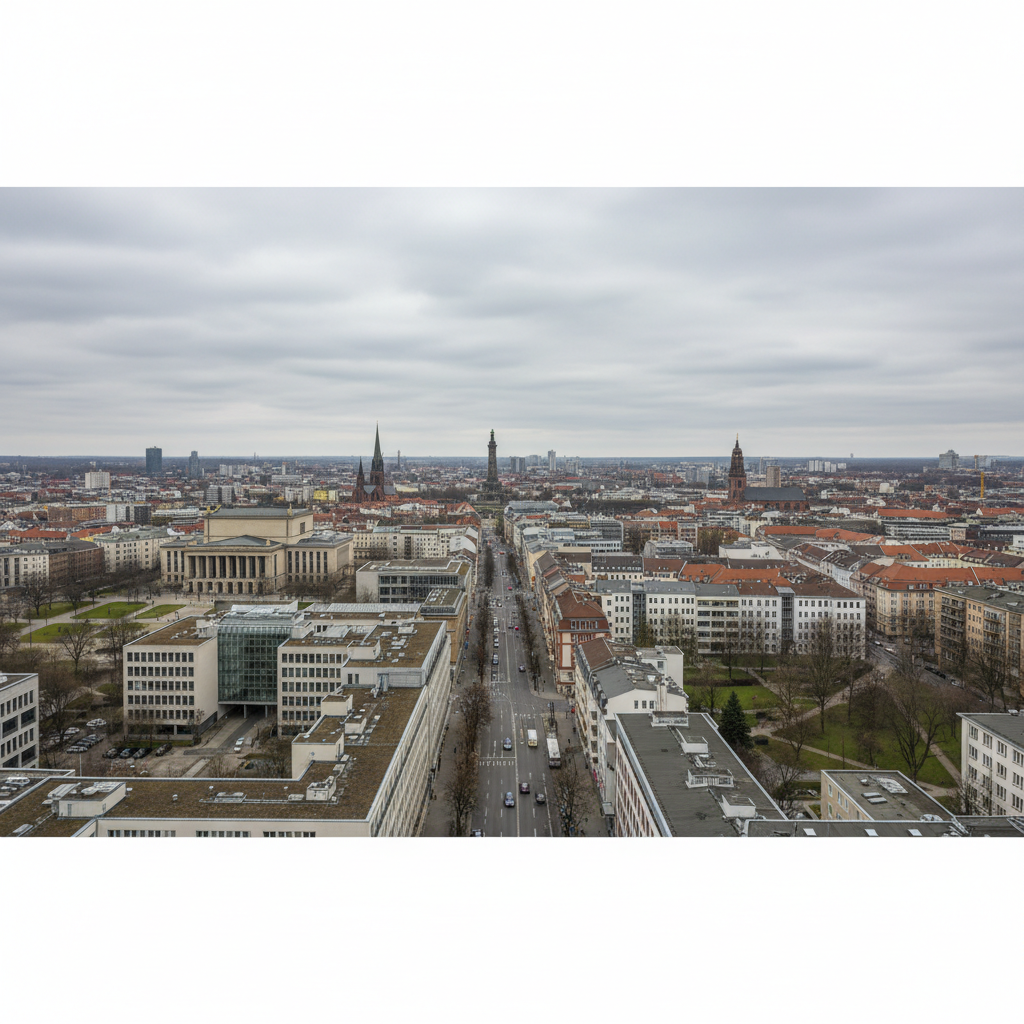 Leipzig heute: Sanfter Regen bei angenehmen 21°C erwartet