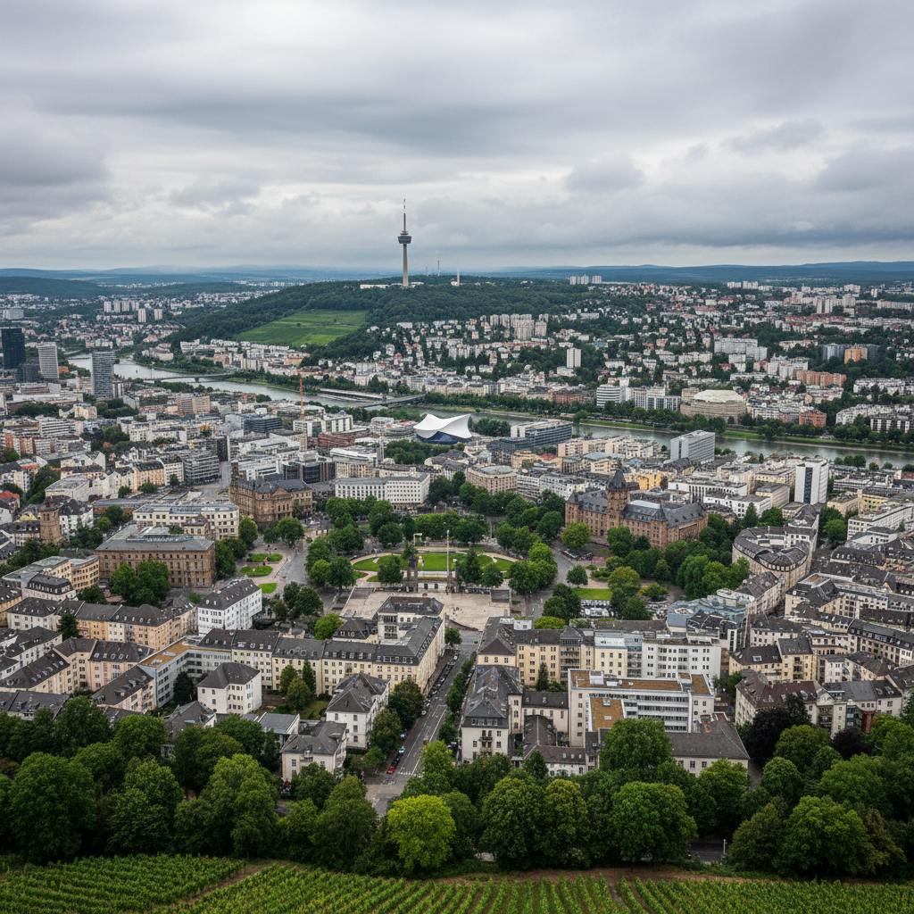Stuttgart unter Wolken: Temperaturen erreichen heute 19 Grad Celsius