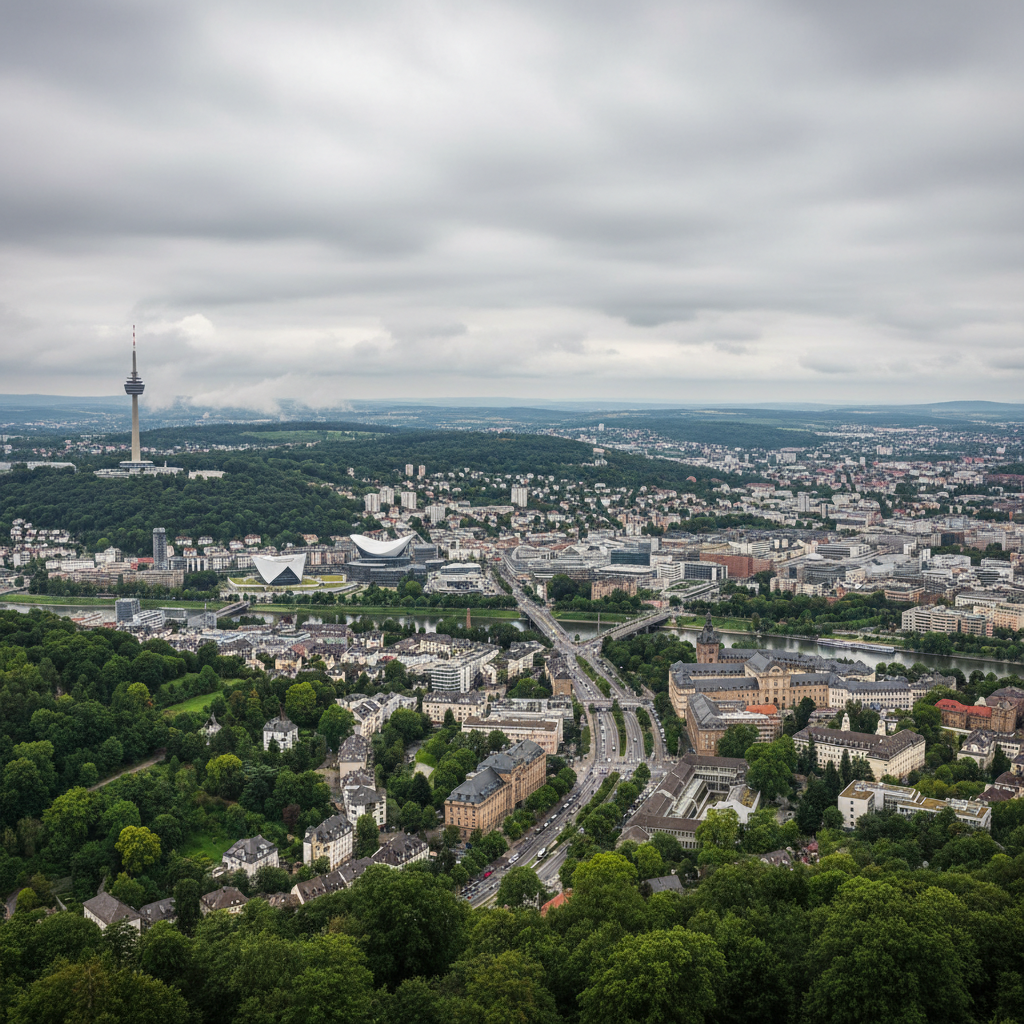 Stuttgart erwartet heute sonnige 25 Grad Celsius und strahlenden Himmel