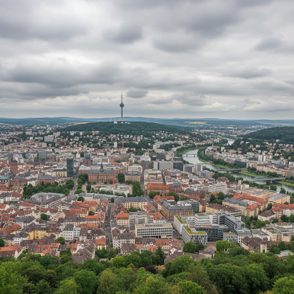 Sonniger Tag in Stuttgart mit angenehmen 22°C erwarten