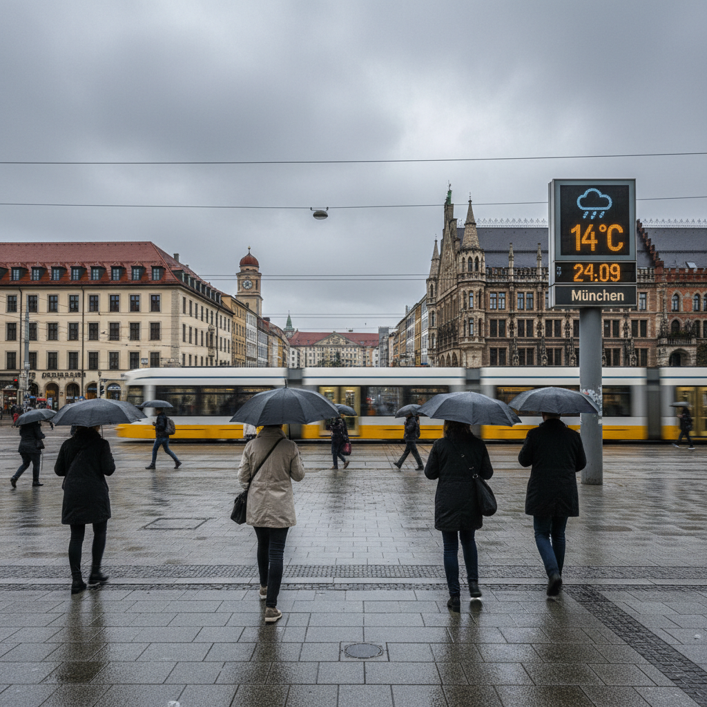 Wettervorhersage für München am 24. September 2026