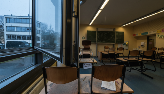 Ungesunde Klassenzimmer: Studie: Bakterien im Schulstaub belasten Kinderlungen