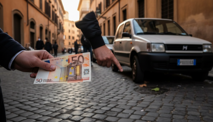 Betrugsmasche in Rom: 50-Euro-Trick kann für Autofahrer teuer werden