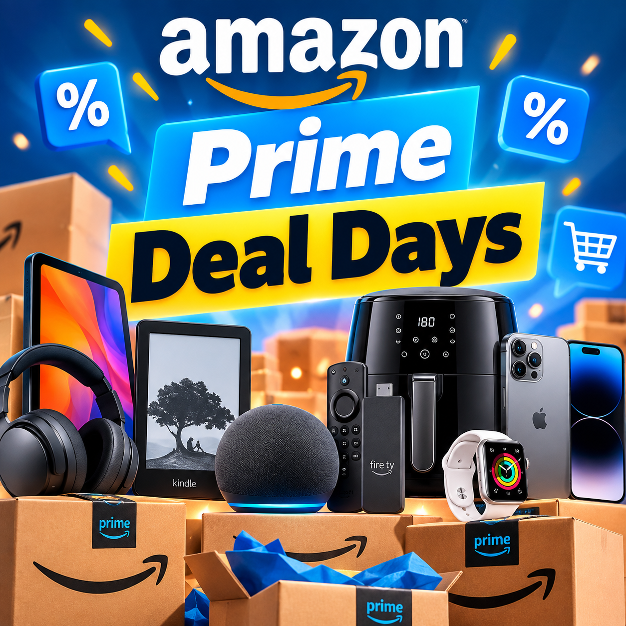 Amazon Prime Deal Days: Die große Schnäppchenjagd läuft – diese Angebote solltest du im Blick haben
