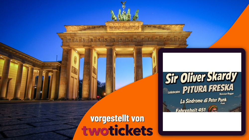 Besondere Musikevents in Berlin am 10.10.26: Sir Oliver Skardy of Pitura Freska