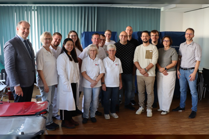 Blutspendeaktion beim Bielefelder Zoll mit starkem Ergebnis