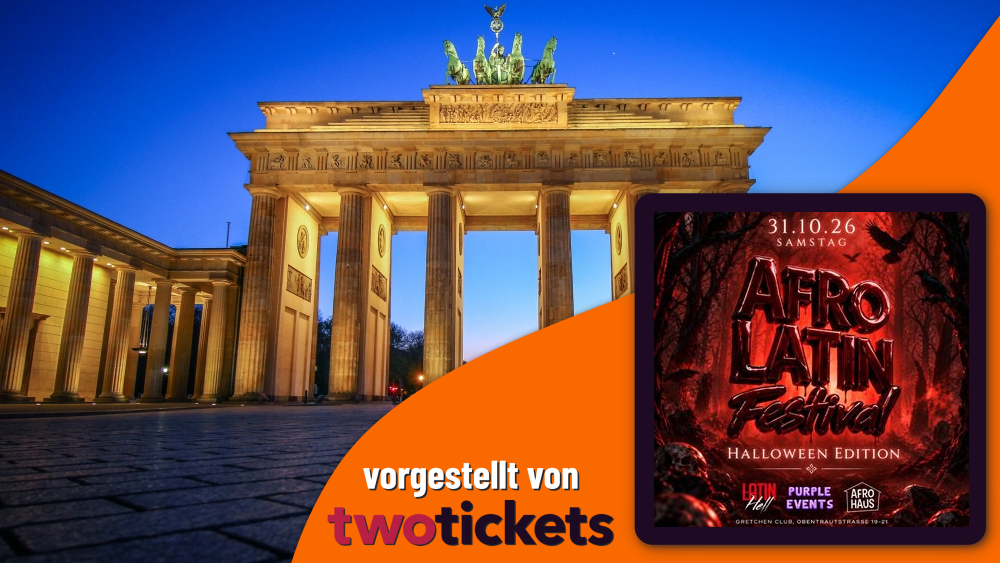 Hip-Hop & Urban in Berlin am 31.10.26: AFRO LATIN Festival Halloween Party