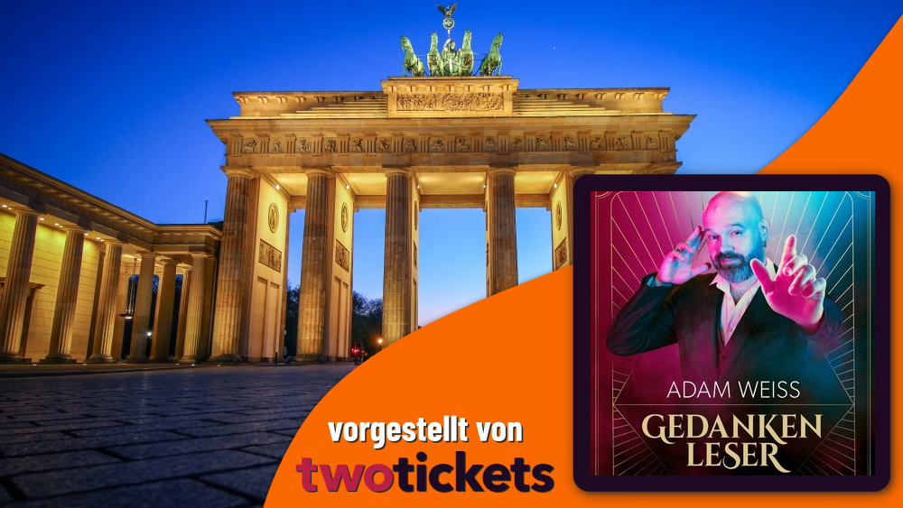 Show in Berlin am 10.10.26: Adam Weiss – Gedankenleser