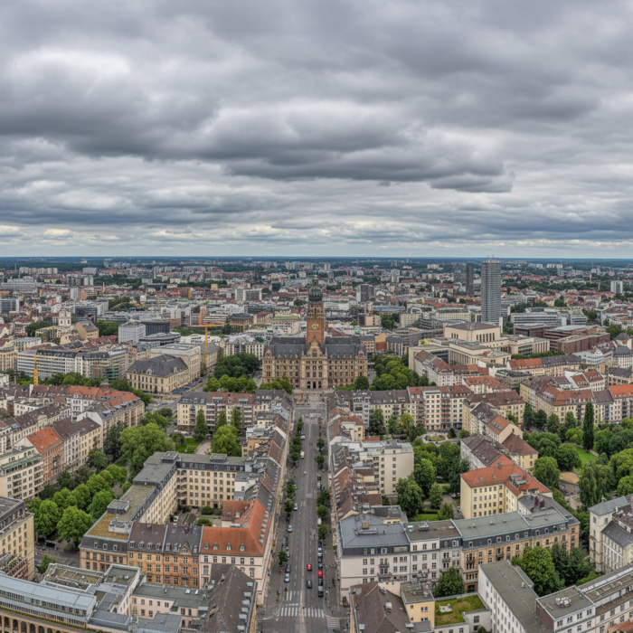 Wetter in Leipzig heute: Bewölkt bei 20°C