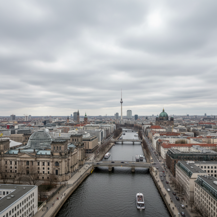 Wetter in Berlin heute: Bedeckt bei 18°C
