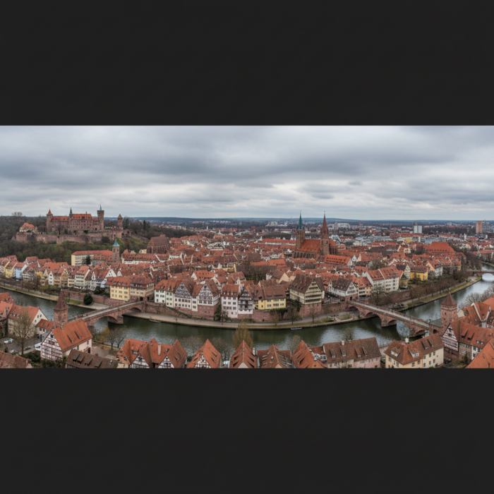 Wetter in Nürnberg heute: Bedeckt bei 21°C