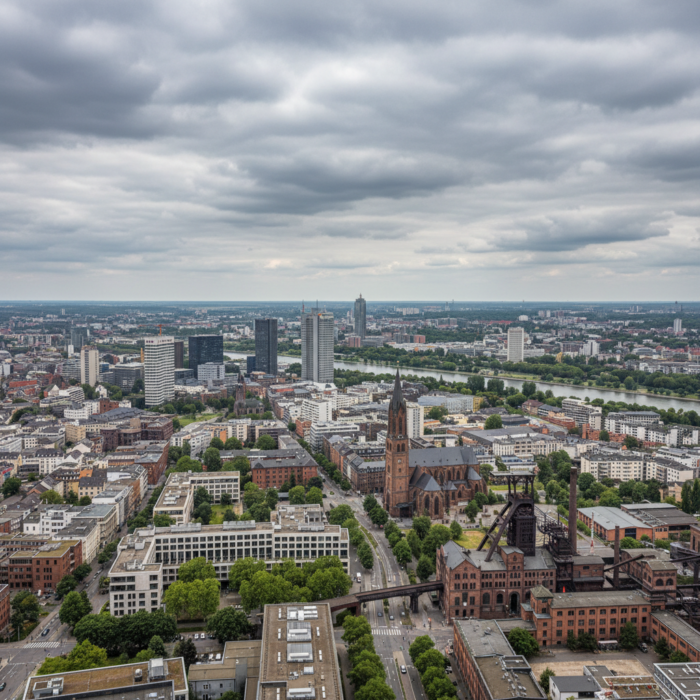 Wetter in Essen heute: Klar bei 12°C