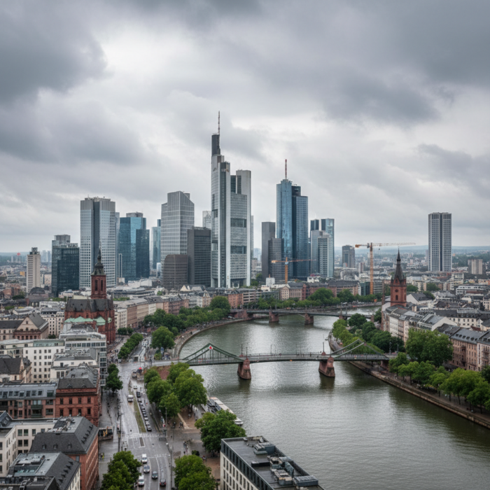 Wetter in Frankfurt am Main heute: Bedeckt bei 15°C