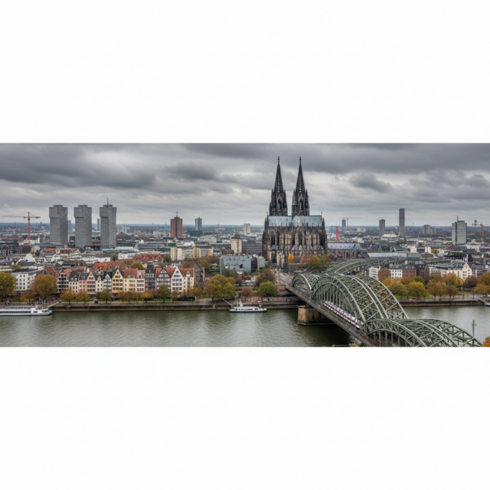 Wetter in Köln heute: Teilweise bewölkt bei 14°C