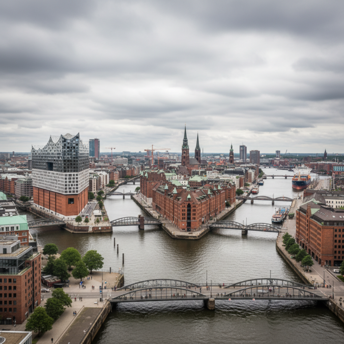 Wetter in Hamburg heute: Leichter Regenschauer bei 19°C