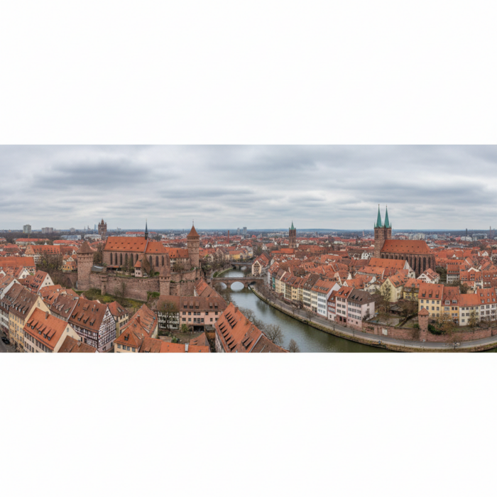 Wetter in Nürnberg heute: Bedeckt bei 15°C