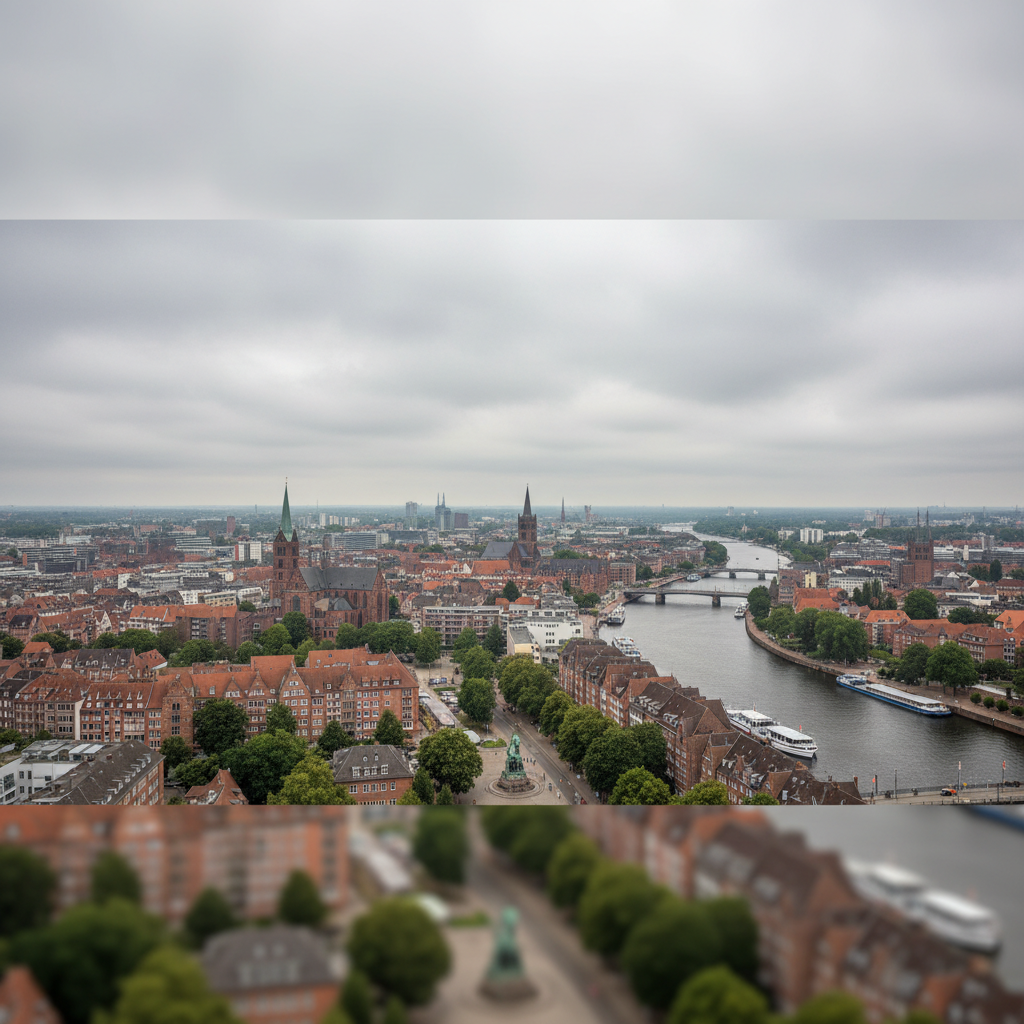 Bremen erwartet heute bewölkten Himmel und milde 20 Grad Celsius