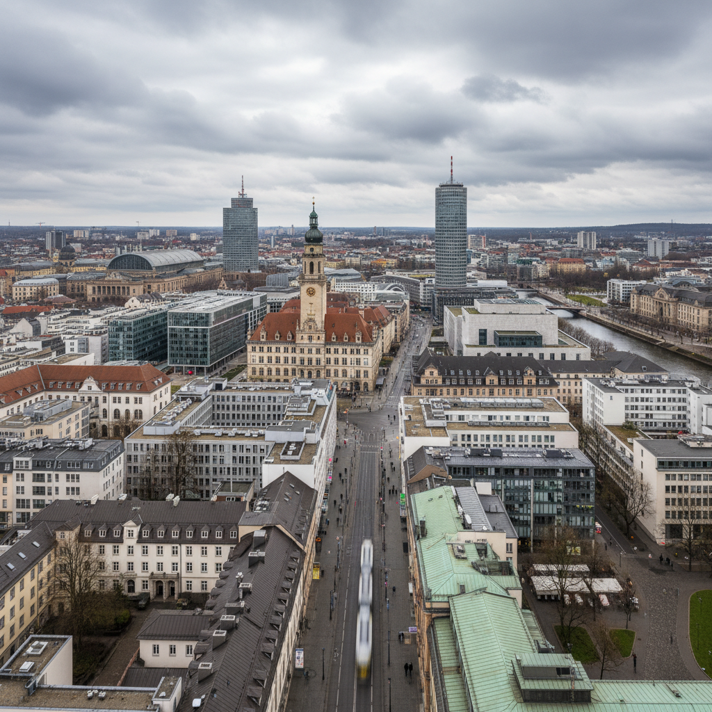 Leipzig heute: Bewölkter Himmel und 25 Grad Celsius erwarten die Bewohner