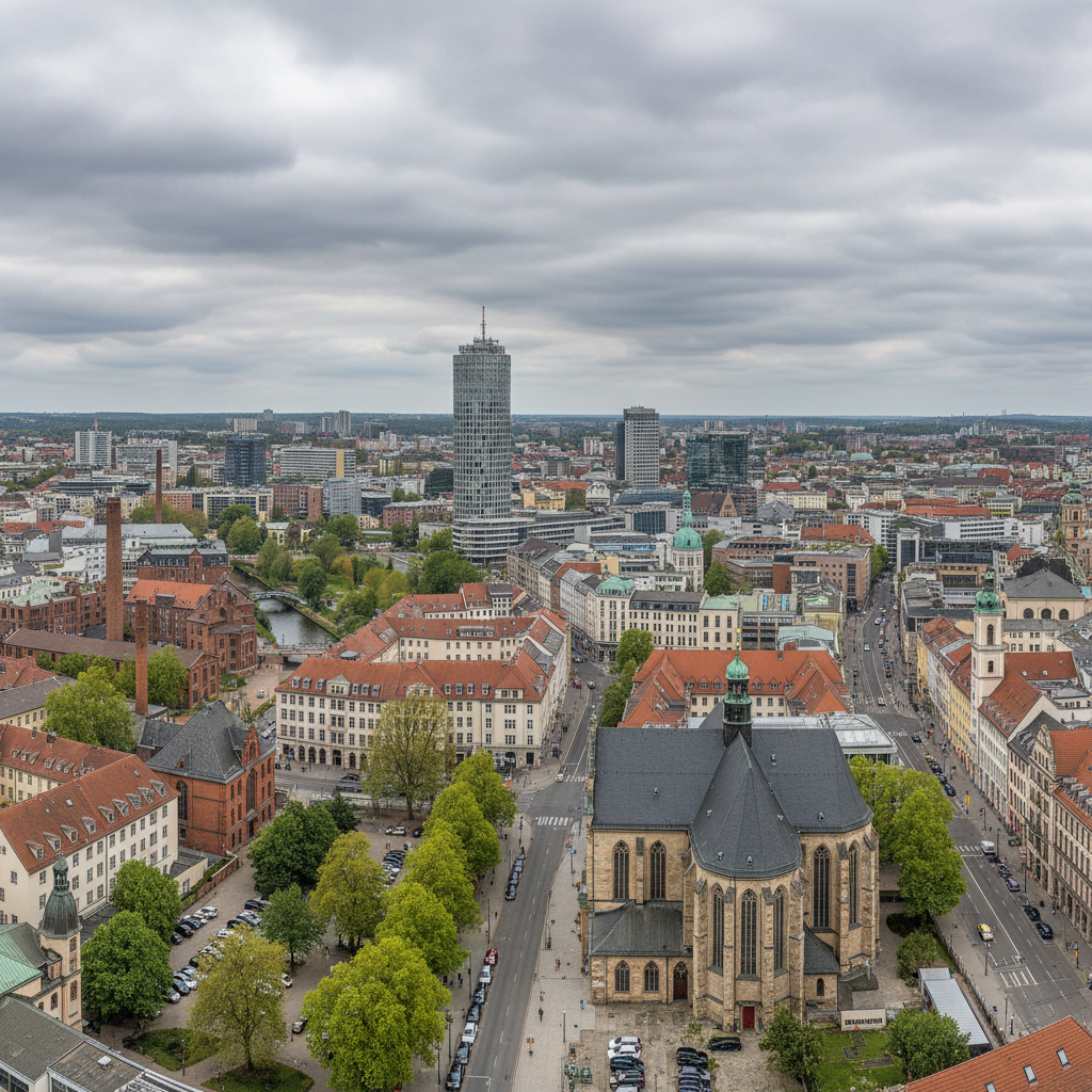 Leipzig heute: Sonnenschein und milde 13 Grad Celsius erwarten dich.