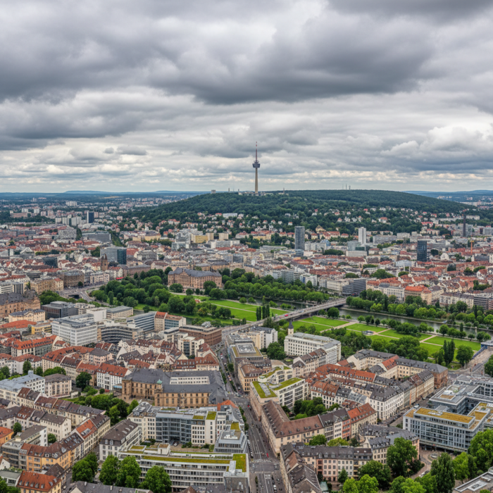 Wetter in Stuttgart heute: Vereinzelte Regenschauer in der Nähe bei 13°C