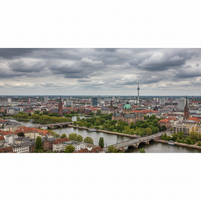 Wetter in Hannover heute: Bedeckt bei 12°C