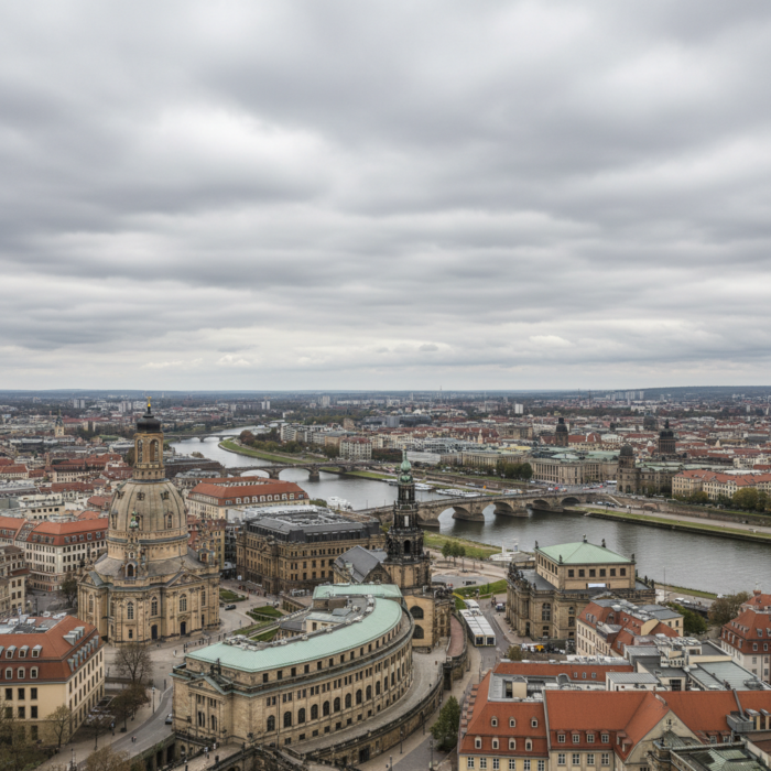 Wetter in Dresden heute: Bewölkt bei 11°C