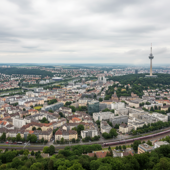Wetter in Stuttgart heute: Vereinzelte Regenschauer in der Nähe bei 16°C
