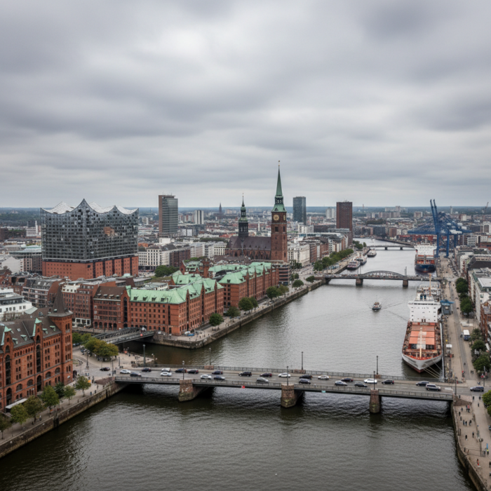 Wetter in Hamburg heute: Bewölkt bei 12°C
