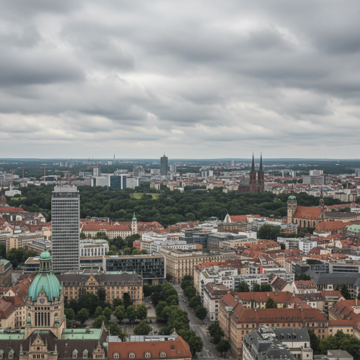 Wetter in Leipzig heute: Teilweise bewölkt bei 14°C
