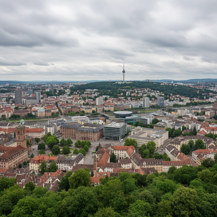 Wetter in Stuttgart heute: Vereinzelte Regenschauer in der Nähe bei 22°C
