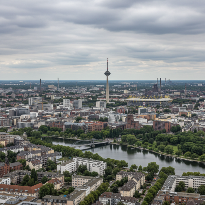 Wetter in Dortmund heute: Bedeckt bei 16°C