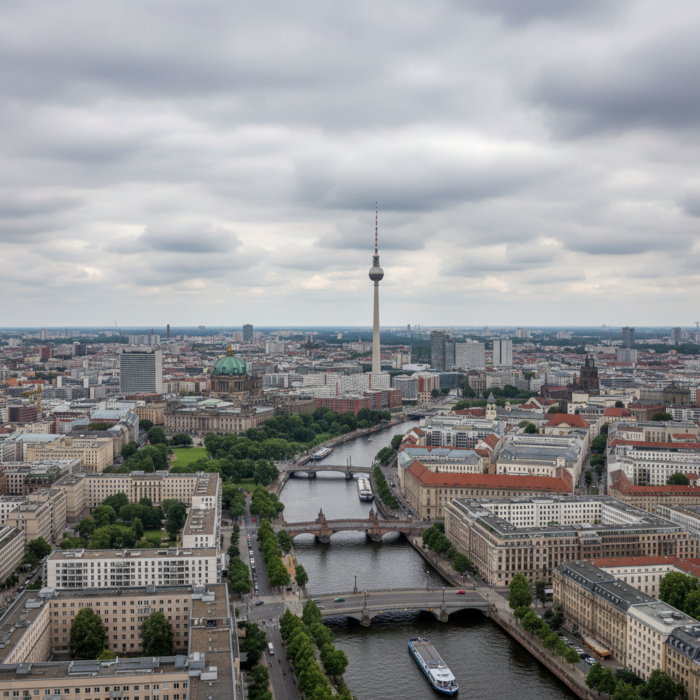 Wetter in Berlin heute: Bedeckt bei 16°C
