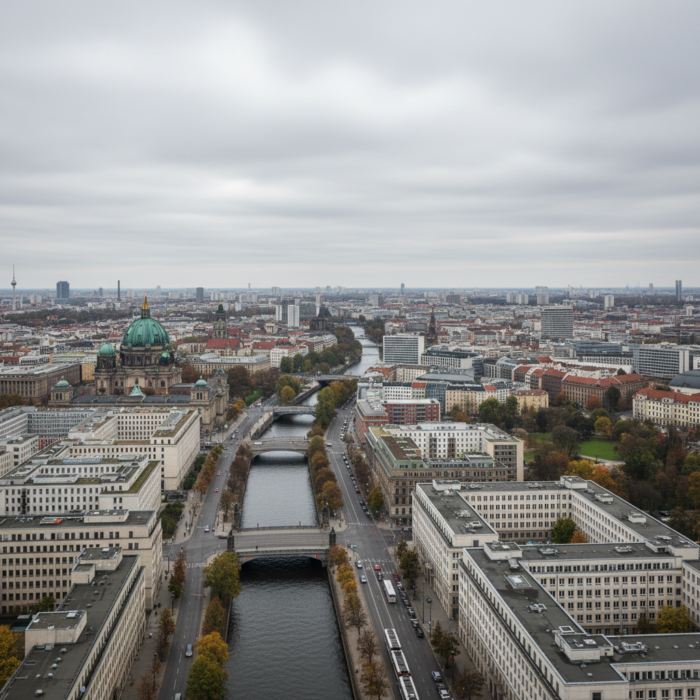 Wetter in Berlin heute: Bedeckt bei 13°C