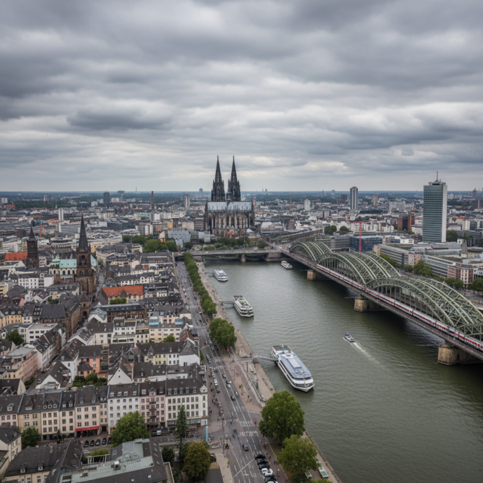 Wetter in Köln heute: Zeitweise mäßiger Regen bei 20°C