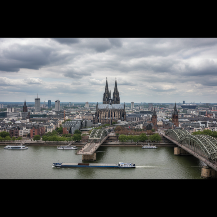 Wetter in Köln heute: Bedeckt bei 17°C