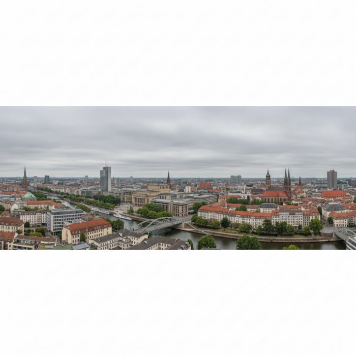 Wetter in Leipzig heute: Bedeckt bei 19°C