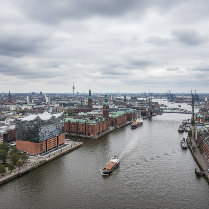 Wetter in Hamburg heute: Bedeckt bei 18°C