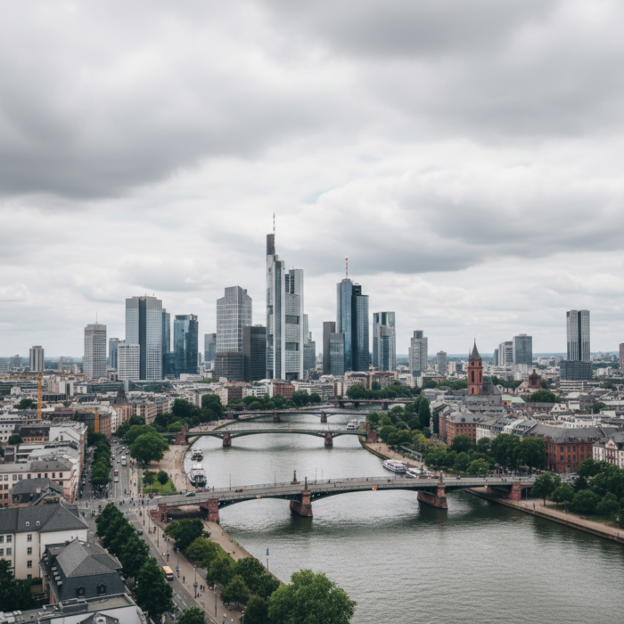 Wetter in Frankfurt am Main heute: Teilweise bewölkt bei 14°C