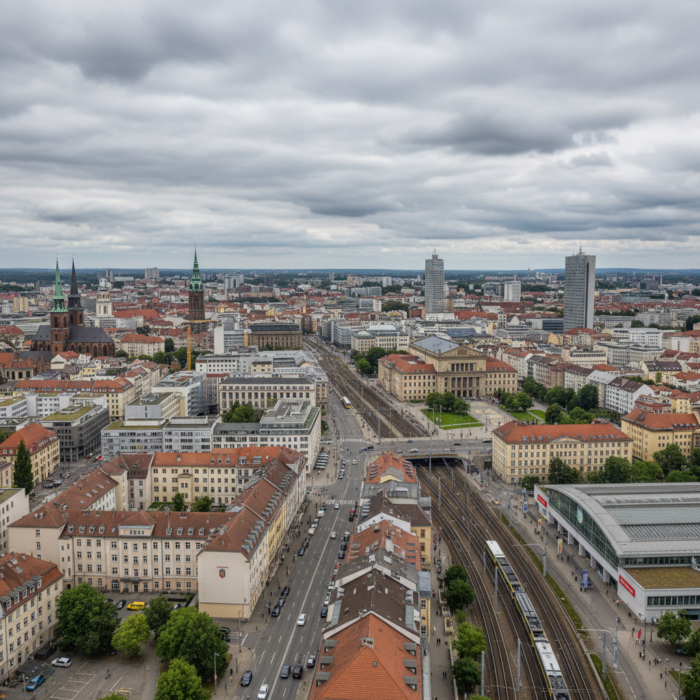 Wetter in Leipzig heute: Teilweise bewölkt bei 13°C