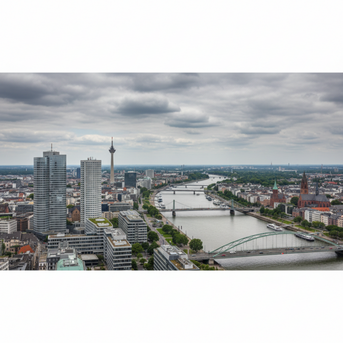 Wetter in Düsseldorf heute: Bewölkt bei 22°C