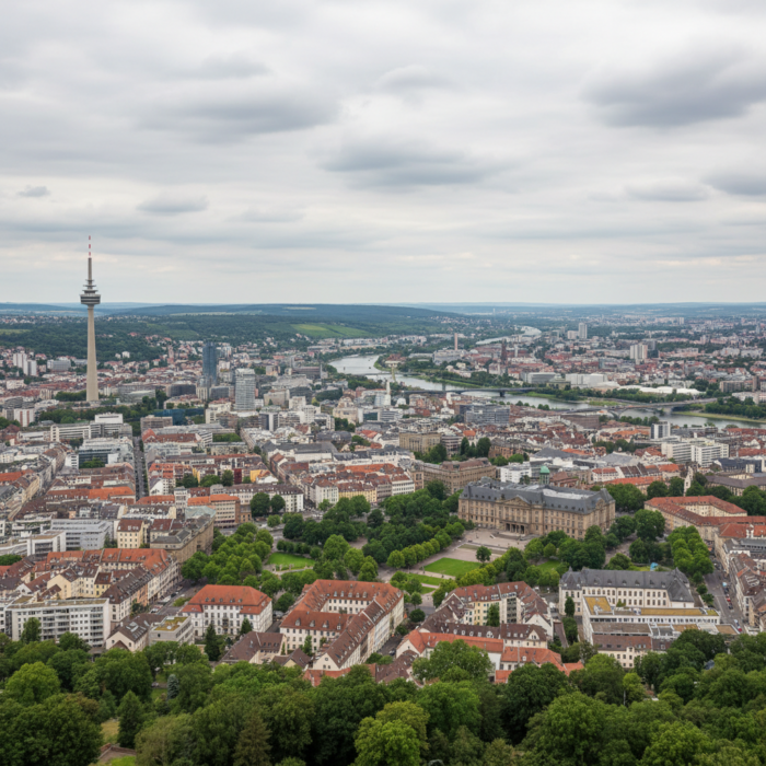 Wetter in Stuttgart heute: Bewölkt bei 21°C