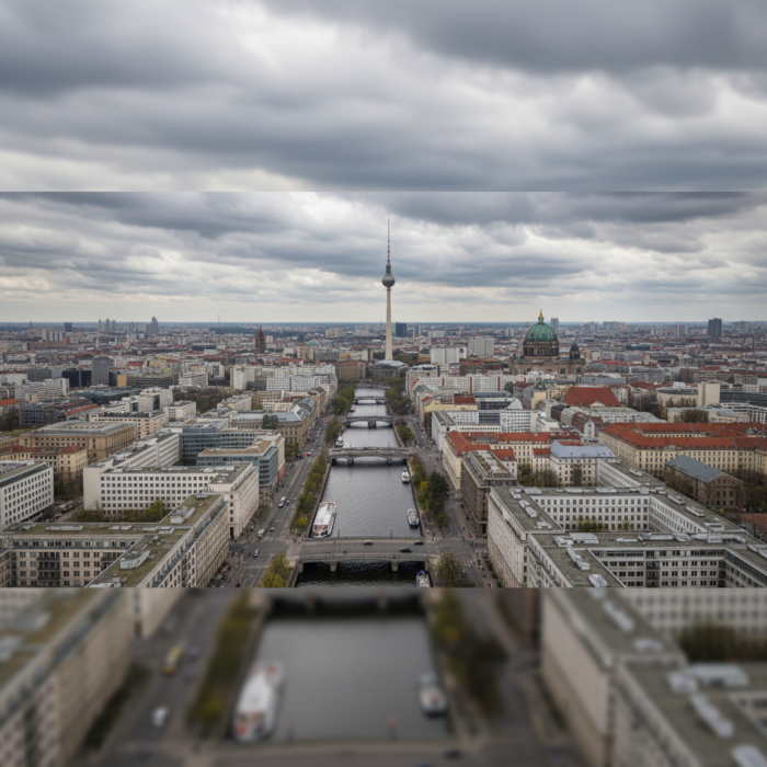 Wetter in Berlin heute: Bedeckt bei 13°C