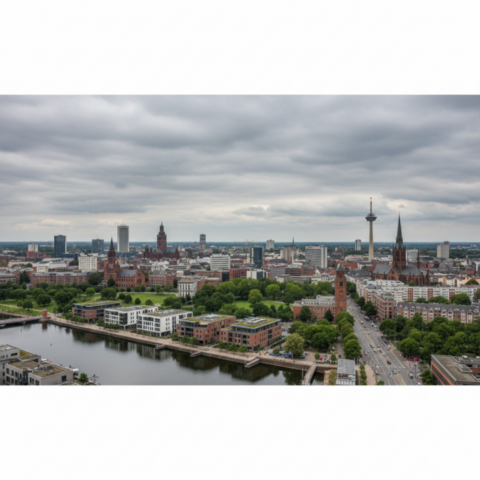 Wetter in Dortmund heute: Vereinzelte Regenschauer in der Nähe bei 14°C