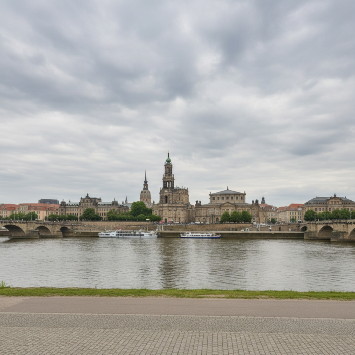 Wetter in Dresden heute: Teilweise bewölkt bei 12°C