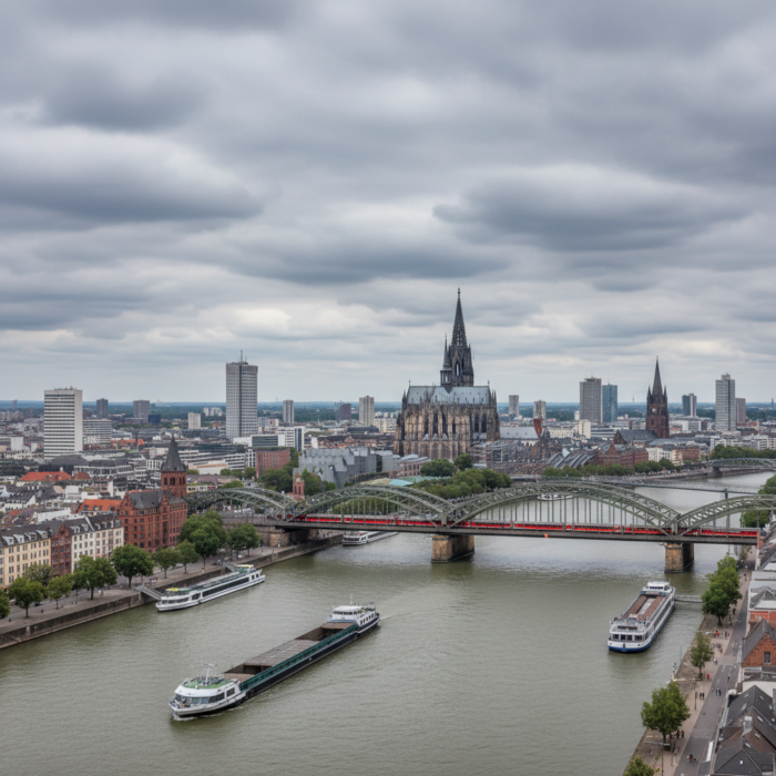 Wetter in Köln heute: Vereinzelte Regenschauer in der Nähe bei 15°C