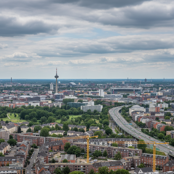 Wetter in Dortmund heute: Bedeckt bei 16°C