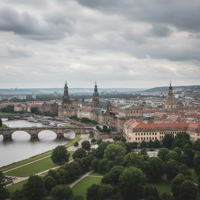 Wetter in Dresden heute: Klar bei 14°C