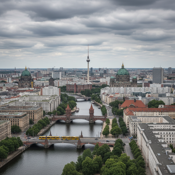 Wetter in Berlin heute: Teilweise bewölkt bei 17°C