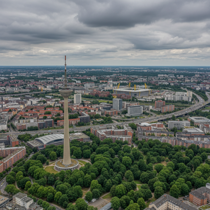 Wetter in Dortmund heute: Bedeckt bei 14°C